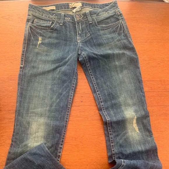 Vintage Low-rise William Rast Flare Jeans - Size 25 - Picture 2 of 4